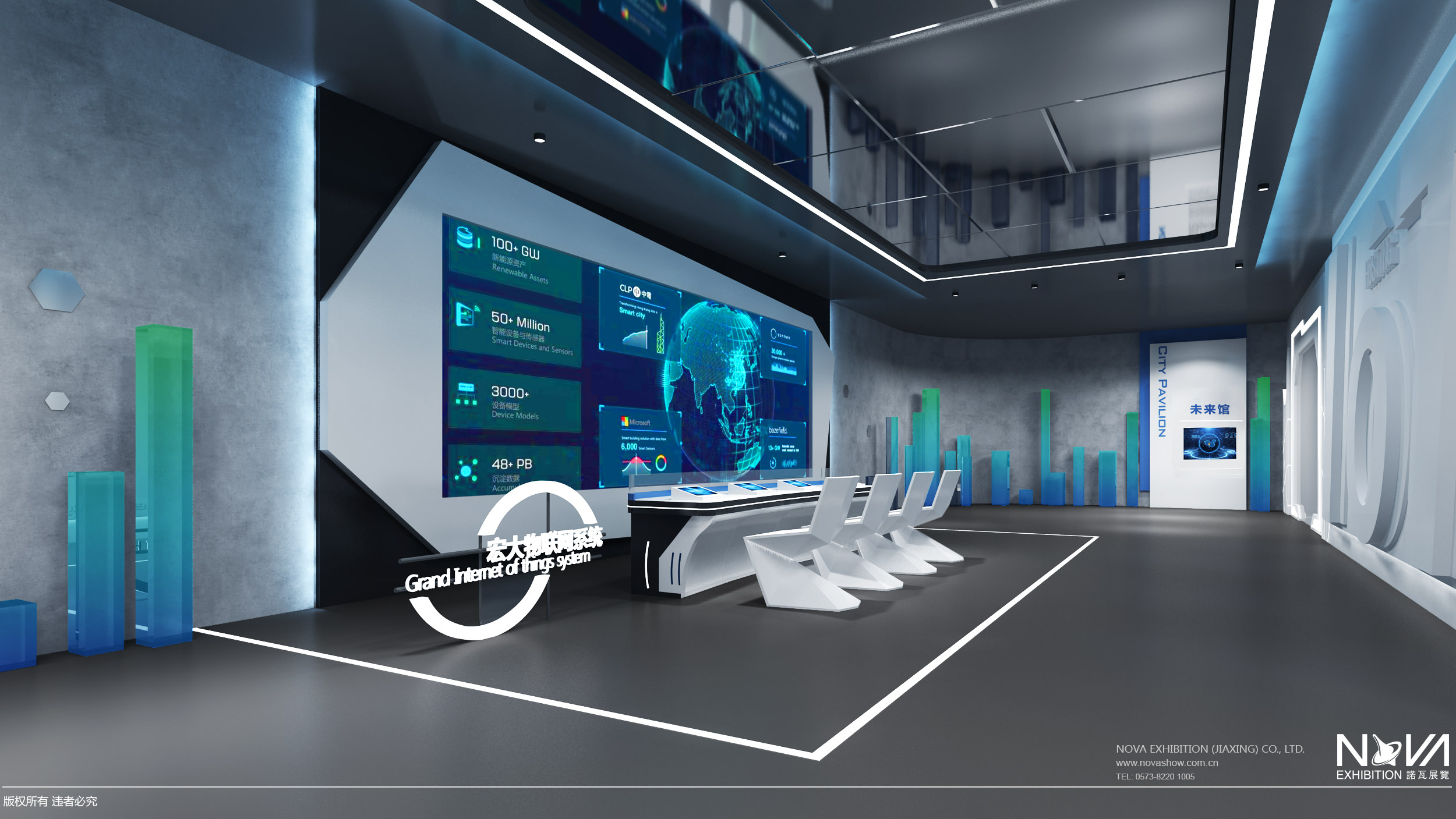 宁波宏大电梯展厅